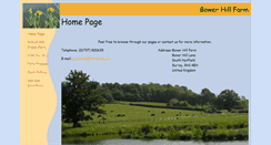 Desktop Screenshot of bowerhillfarm.co.uk